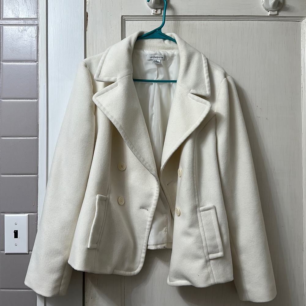 Liz Claiborne Button Up Coat